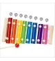 Xylophone Arc-en-ciel en Bois et Métal pour Enfants : Eveil Musical