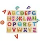 Puzzle Montessori Lettres Alphabet en Bois Éducatif et Coloré