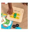 Jeu de Reproduction Formes en Bois : Éducatif et Ludique