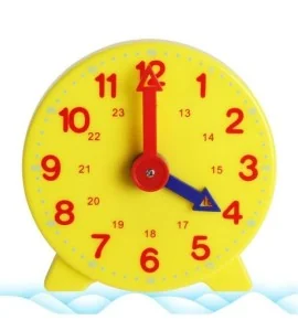 Horloge Éducative Colorée pour Apprendre l'Heure aux Enfants