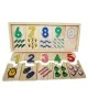 Puzzle en Bois Montessori: Apprendre Chiffres en S'amusant