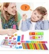 Coffret Mathématiques Montessori: Chiffres, Signes et Bâtonnets